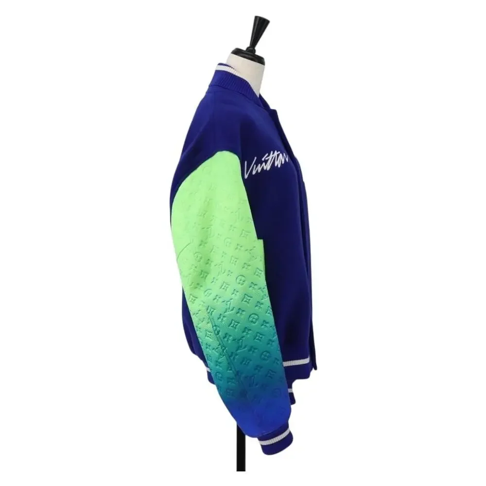 Louis Vuitton Clemence Illusion Jacket Blue